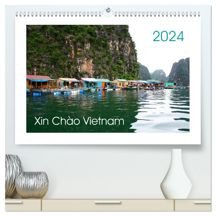 Xin Chào Vietnam (CALVENDO Premium Wandkalender 2024)