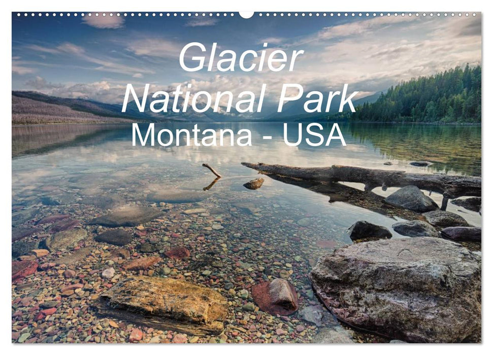 Glacier National Park Montana - USA (CALVENDO Wandkalender 2024)