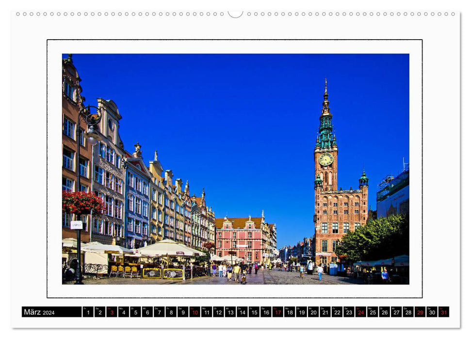 Danzig Gdansk (CALVENDO Wandkalender 2024)