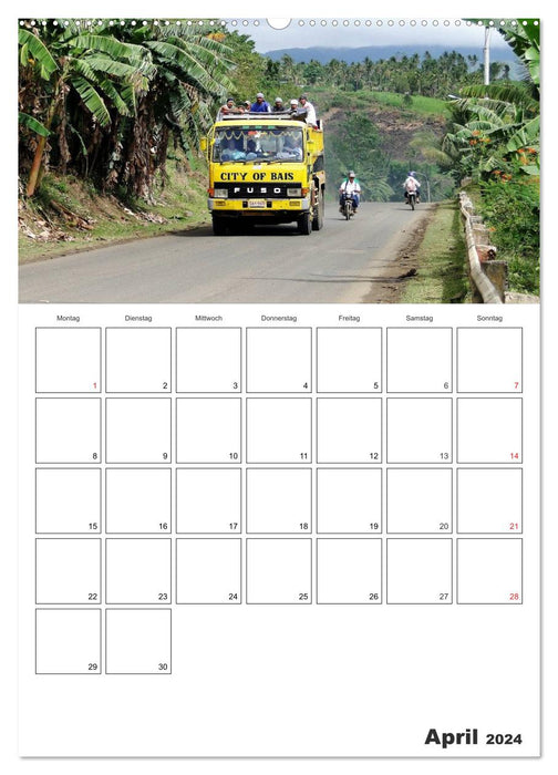 Negros - Philippinen (CALVENDO Premium Wandkalender 2024)