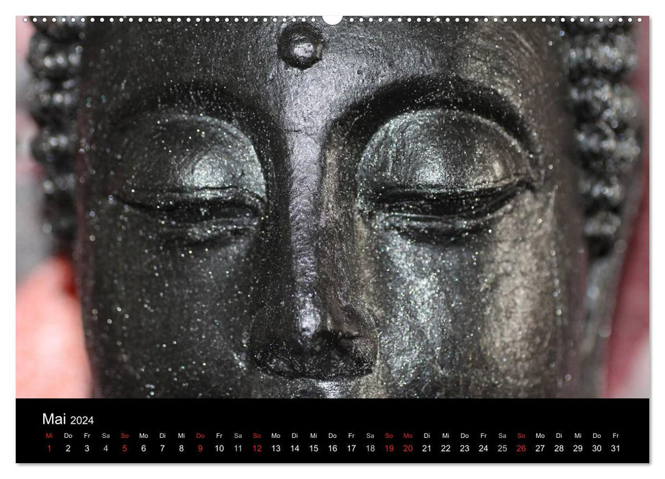 Buddha Die Schönheit liegt im Auge des Betrachters (CALVENDO Wandkalender 2024)