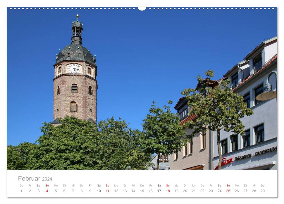 Sangerhausen am Fuße der "Hohen Linde" (CALVENDO Wandkalender 2024)