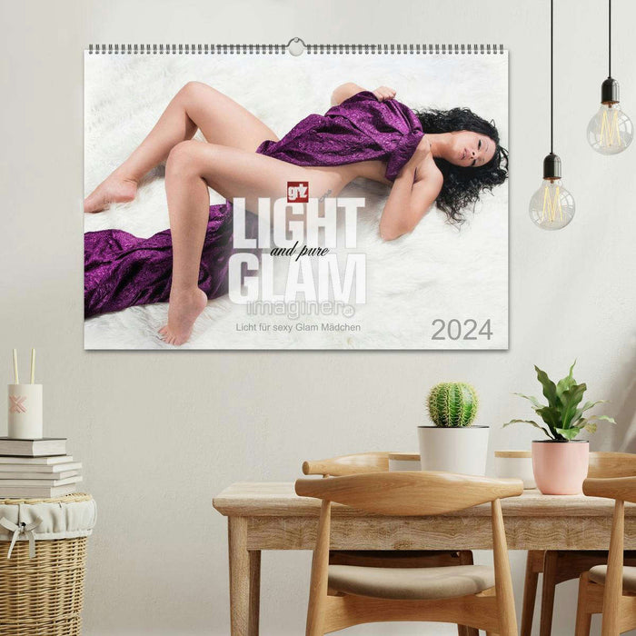 Licht für sexy Glam-Mädchen (CALVENDO Wandkalender 2024)