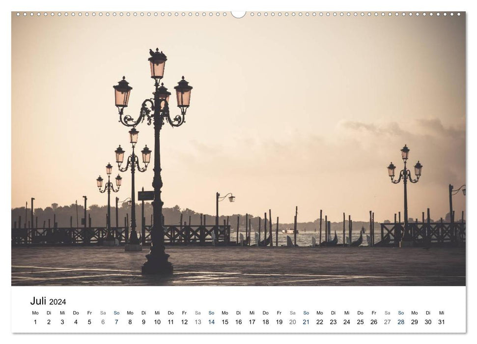 Venedig - Stille Ansichten (CALVENDO Premium Wandkalender 2024)