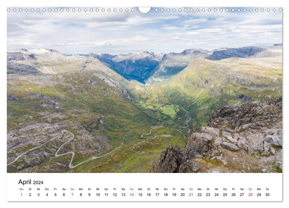 Norwegen (CALVENDO Wandkalender 2024)