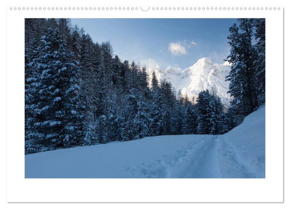 Nature and landscape in Switzerland (CALVENDO wall calendar 2024) 
