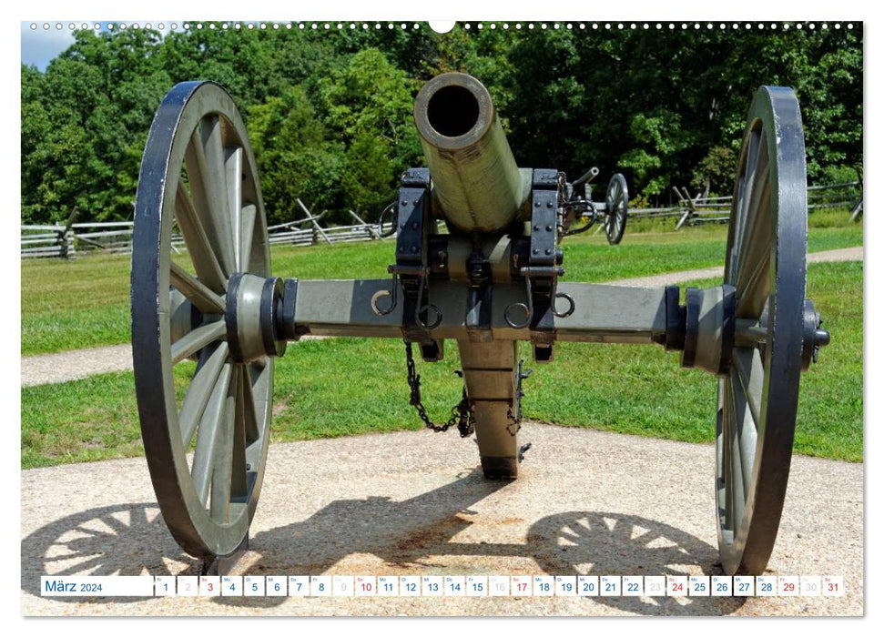 Gettysburg Military Park (CALVENDO Premium Wandkalender 2024)