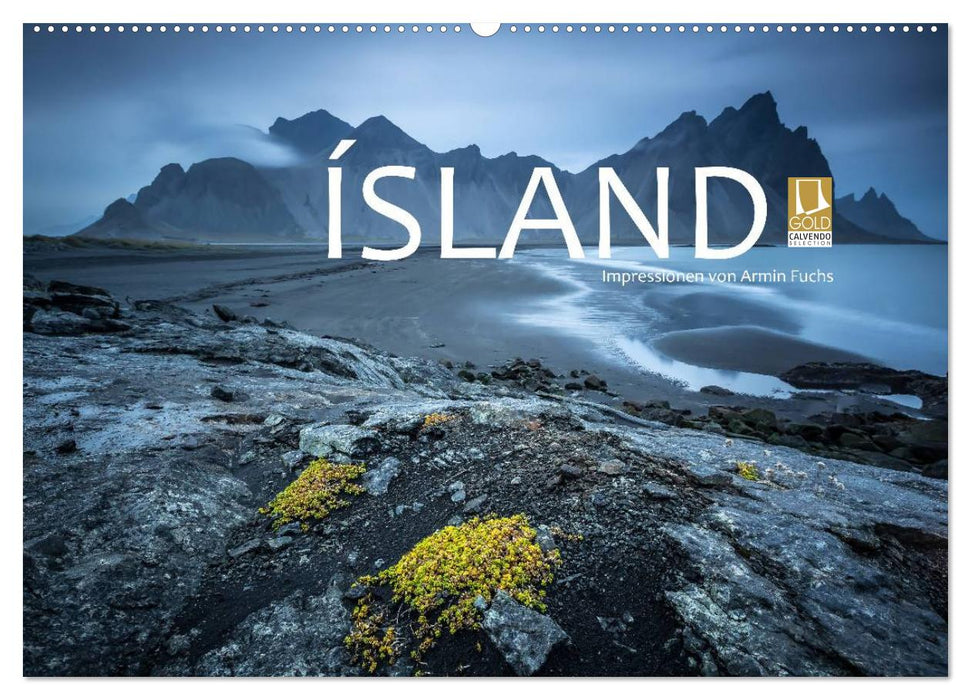 Island Impressionen von Armin Fuchs (CALVENDO Wandkalender 2024)