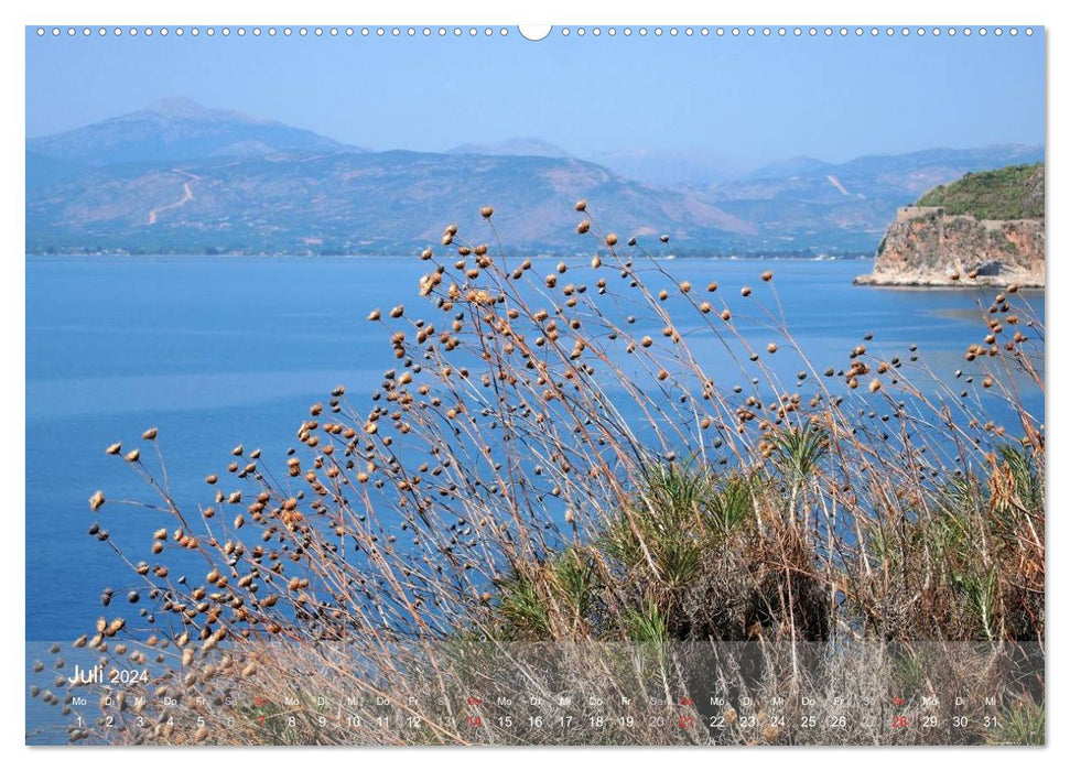 Nafplio – griechische Perle des Peloponnes (CALVENDO Premium Wandkalender 2024)