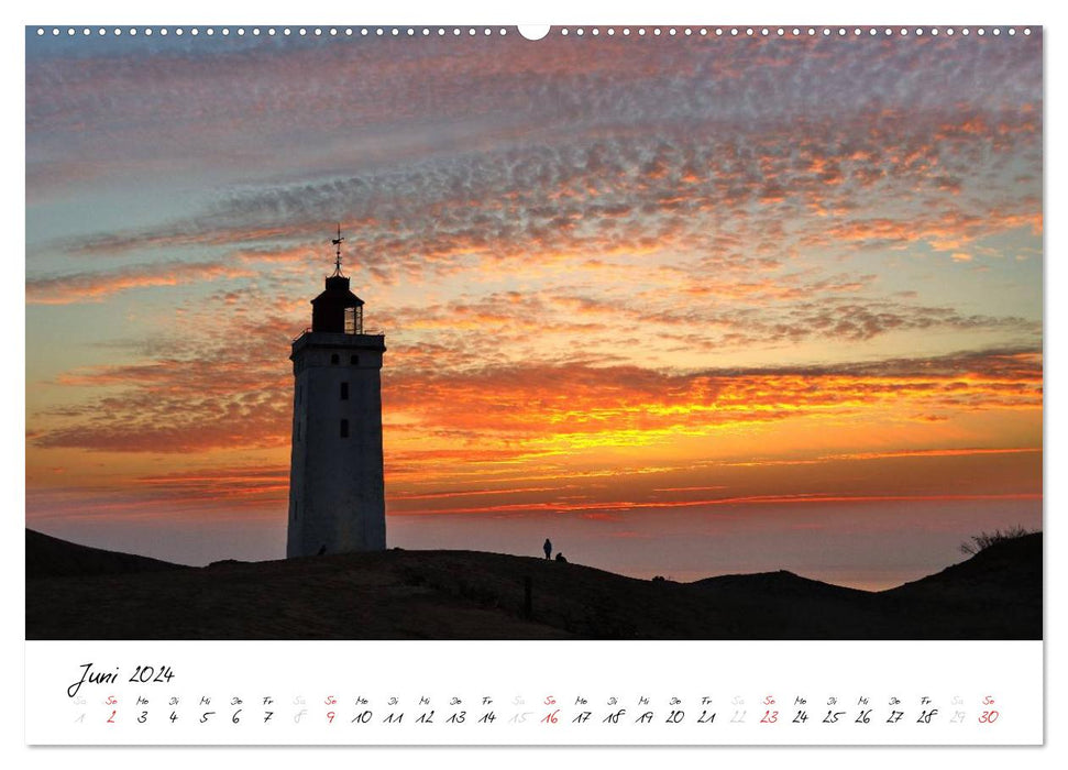 Leuchttürme PUR (CALVENDO Wandkalender 2024)