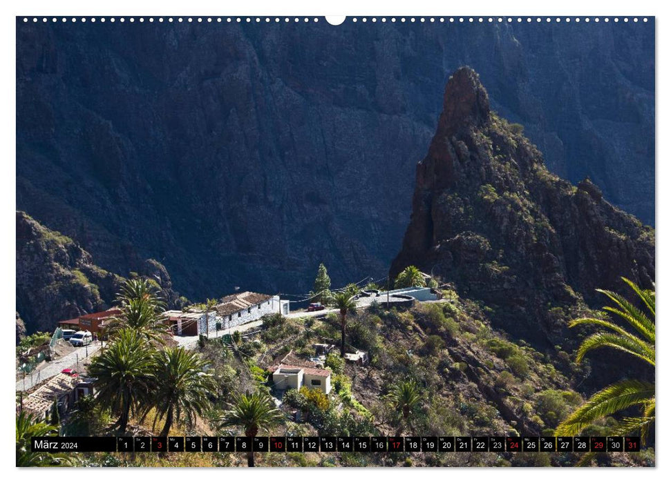 Teneriffa - Insel des ewigen Frühlings (CALVENDO Wandkalender 2024)