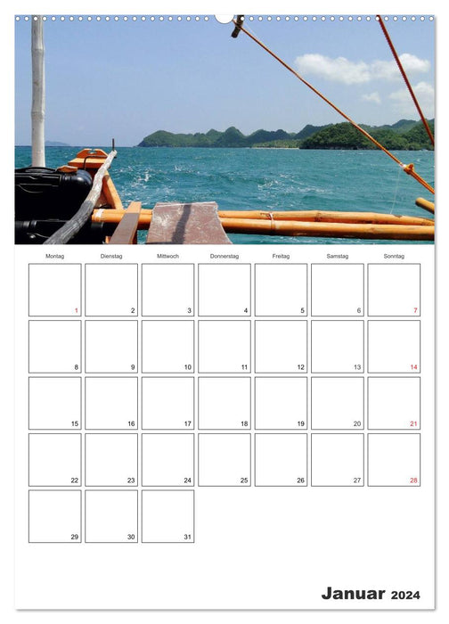 Negros - Philippinen (CALVENDO Wandkalender 2024)