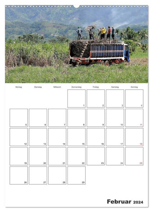 Negros - Philippinen (CALVENDO Wandkalender 2024)