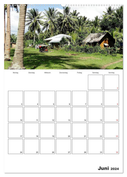 Negros - Philippinen (CALVENDO Wandkalender 2024)