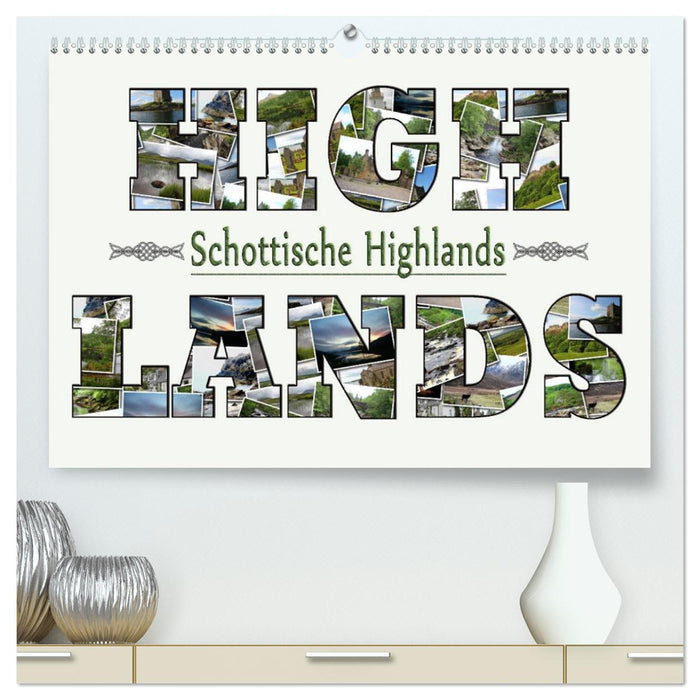 Schottische Highlands (CALVENDO Premium Wandkalender 2024)
