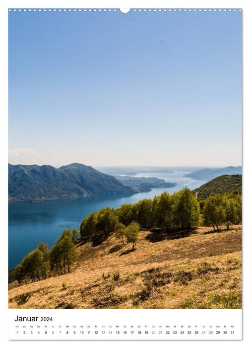 Lac Majeur - Cisjordanie (Calendrier mural CALVENDO 2024) 