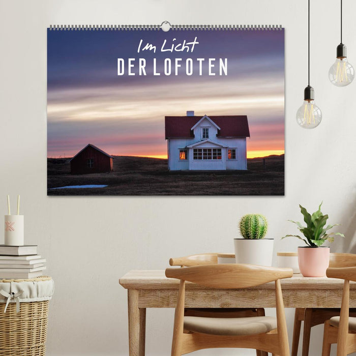 A la lumière des Lofoten (Calendrier mural CALVENDO 2024) 