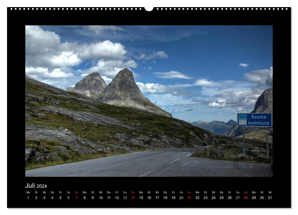 Traumziel Norwegen (CALVENDO Premium Wandkalender 2024)