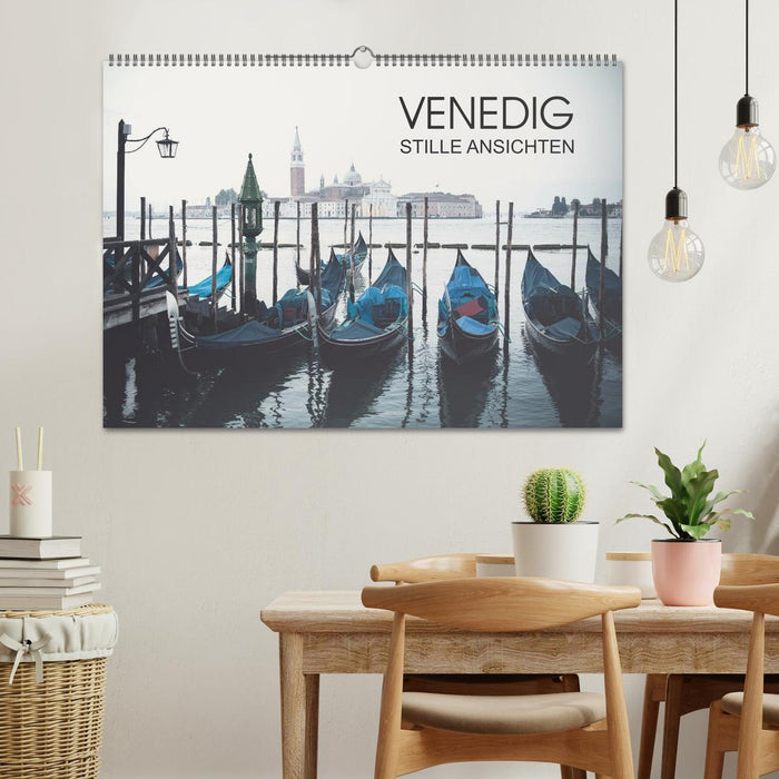 Venise – Vues silencieuses (Calvendo mural 2024) 