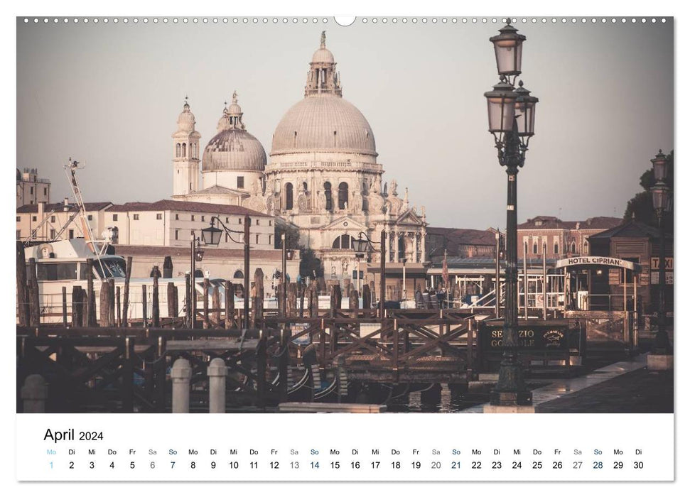 Venedig - Stille Ansichten (CALVENDO Wandkalender 2024)