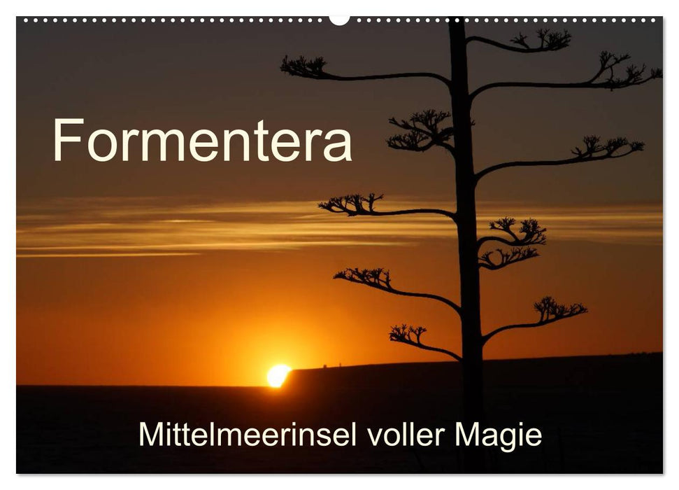 Formentera - Mittelmeerinsel voller Magie (CALVENDO Wandkalender 2024)