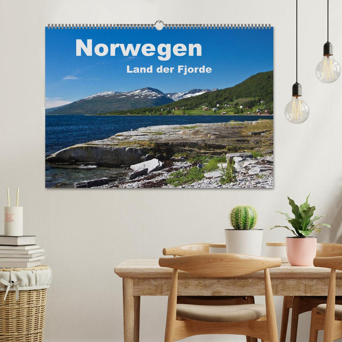 Norwegen - Land der Fjorde (CALVENDO Wandkalender 2024)