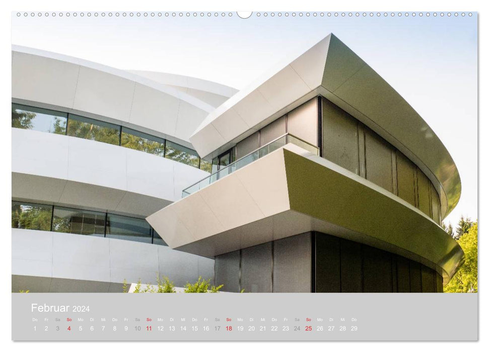 Heidelberg 2024 - Moderne Architektur (CALVENDO Premium Wandkalender 2024)