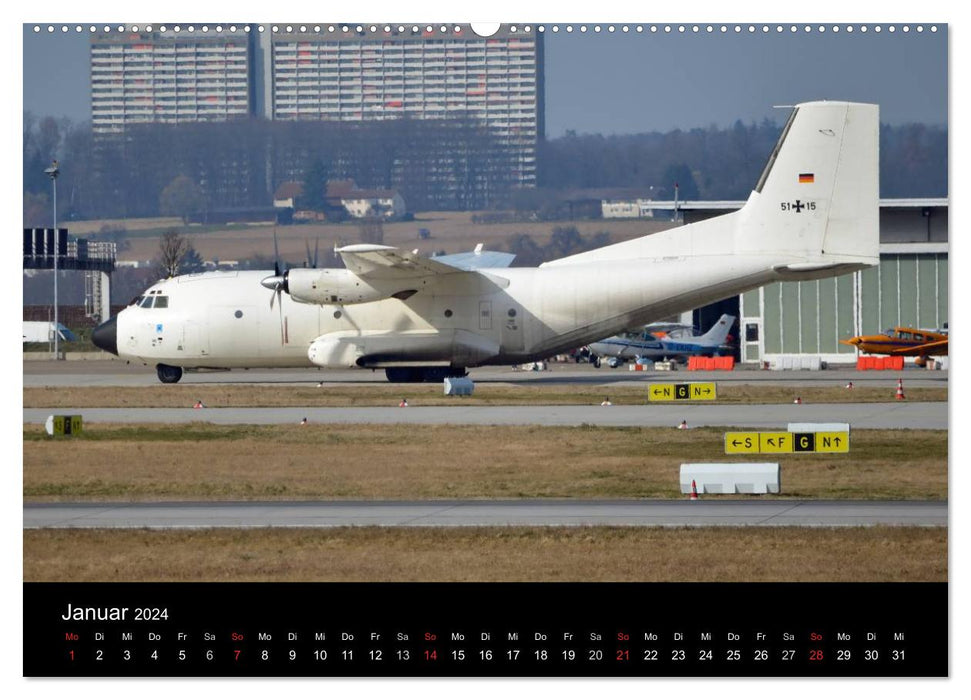 Militär Air-Cargo (CALVENDO Wandkalender 2024)
