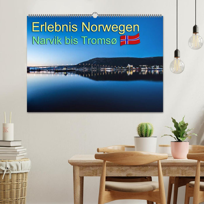 Erlebnis Norwegen: Narvik bis Tromsø (CALVENDO Wandkalender 2024)