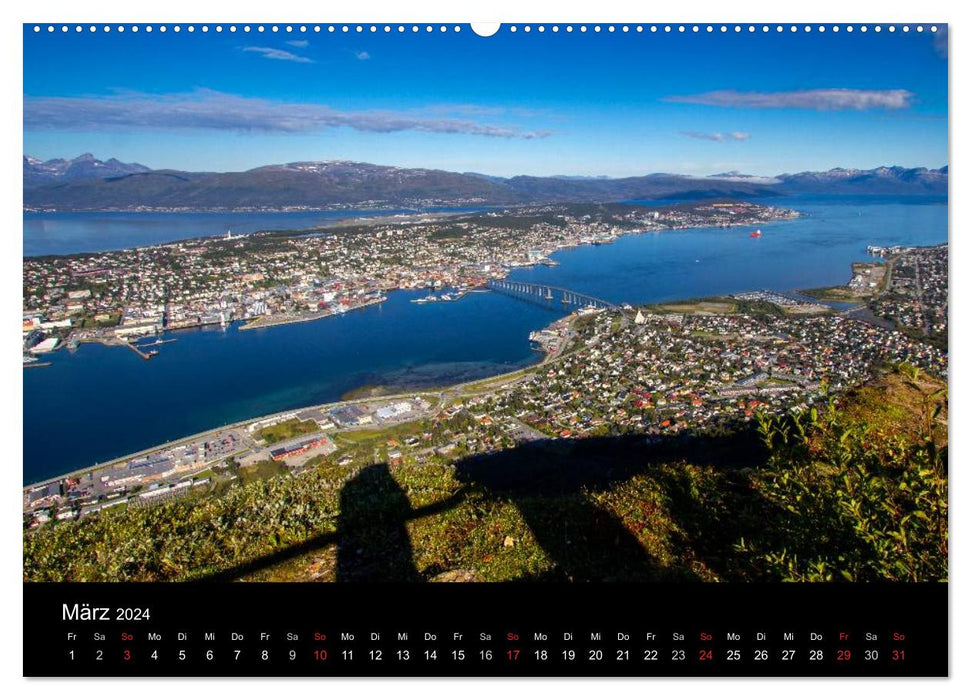 Erlebnis Norwegen: Narvik bis Tromsø (CALVENDO Wandkalender 2024)