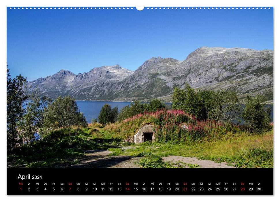 Norway experience: Narvik to Tromsø (CALVENDO wall calendar 2024) 