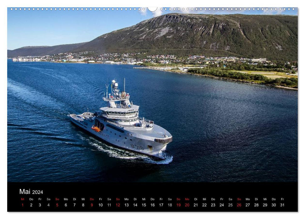 Erlebnis Norwegen: Narvik bis Tromsø (CALVENDO Wandkalender 2024)