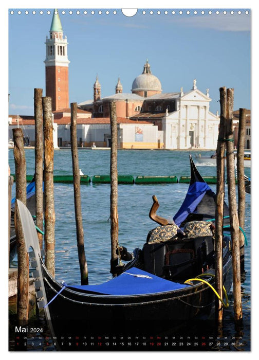 Incursion photographique à Venise (calendrier mural CALVENDO 2024) 