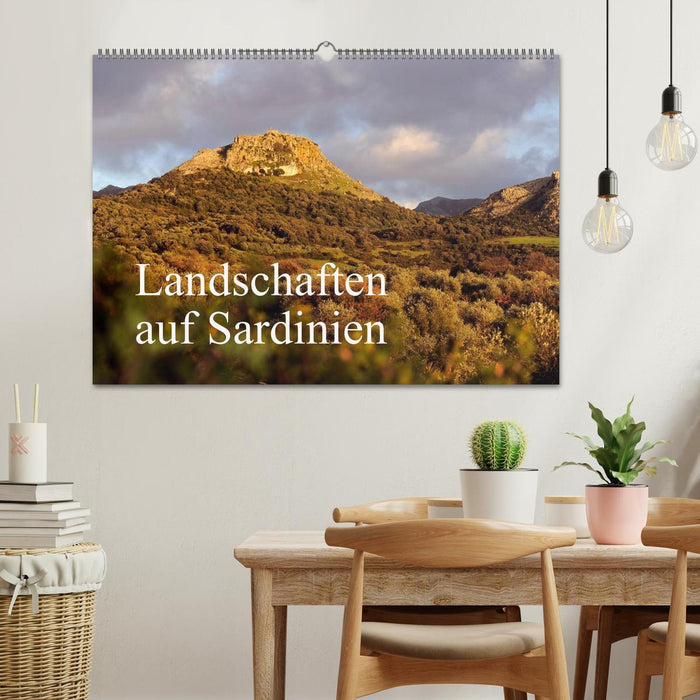 Landscapes in Sardinia (CALVENDO wall calendar 2024) 