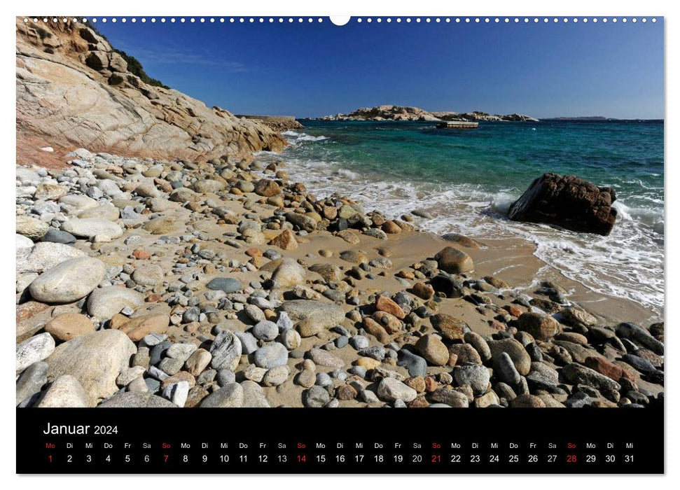 Landscapes in Sardinia (CALVENDO wall calendar 2024) 