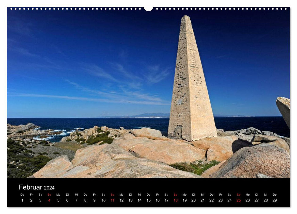 Landscapes in Sardinia (CALVENDO wall calendar 2024) 