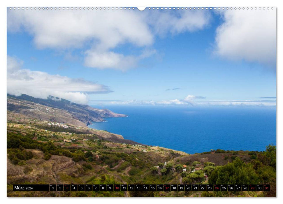 Faszinierendes La Palma (CALVENDO Premium Wandkalender 2024)