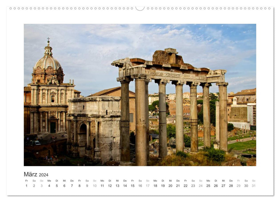 Rom - Roma (CALVENDO Wandkalender 2024)