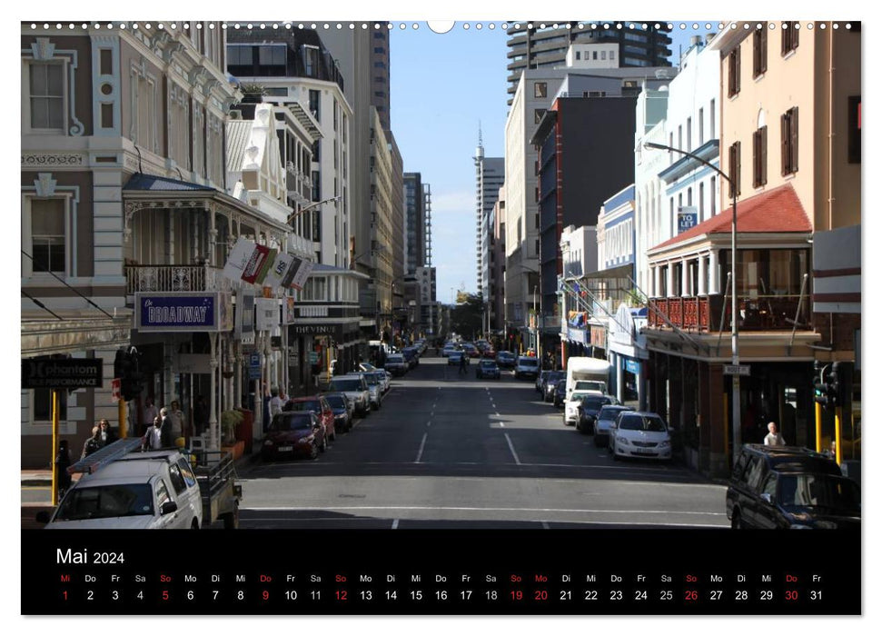 Cape Town - La plus belle ville d'Afrique du Sud (Calvendo Premium Wall Calendar 2024) 