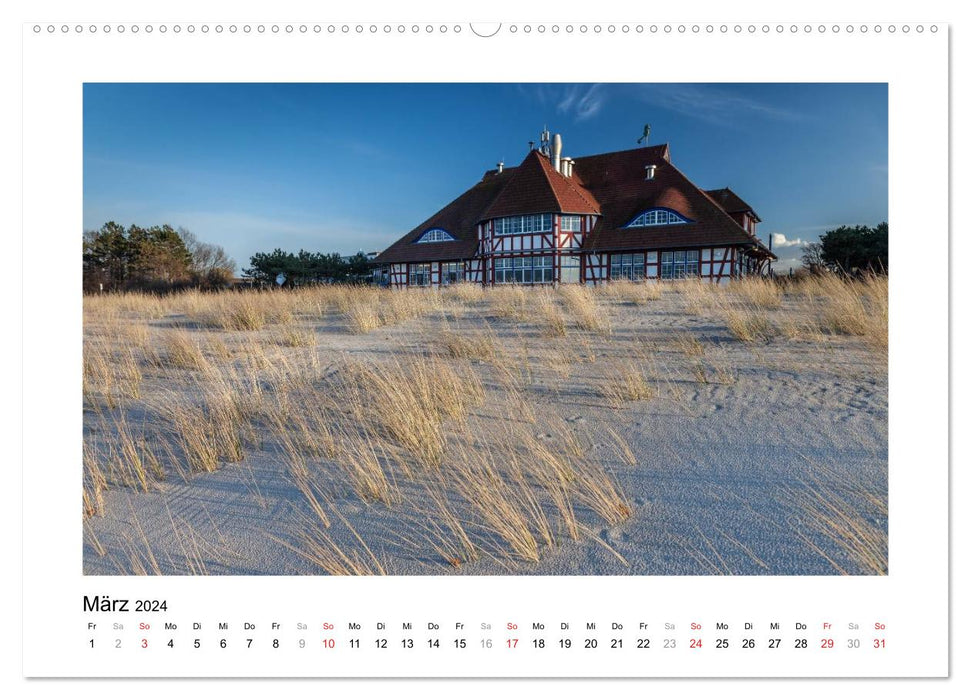 Ostsee - Spaziergang am Meer (CALVENDO Wandkalender 2024)