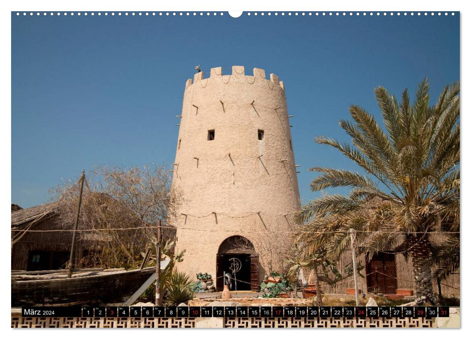 Emirate of Abu Dhabi (CALVENDO wall calendar 2024) 