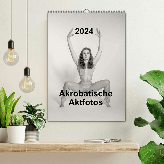 Akrobatische Aktfotos (CALVENDO Wandkalender 2024)