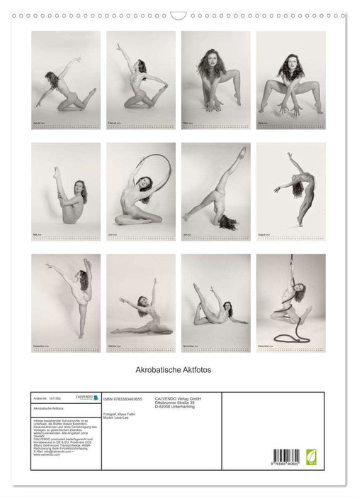 Akrobatische Aktfotos (CALVENDO Wandkalender 2024)