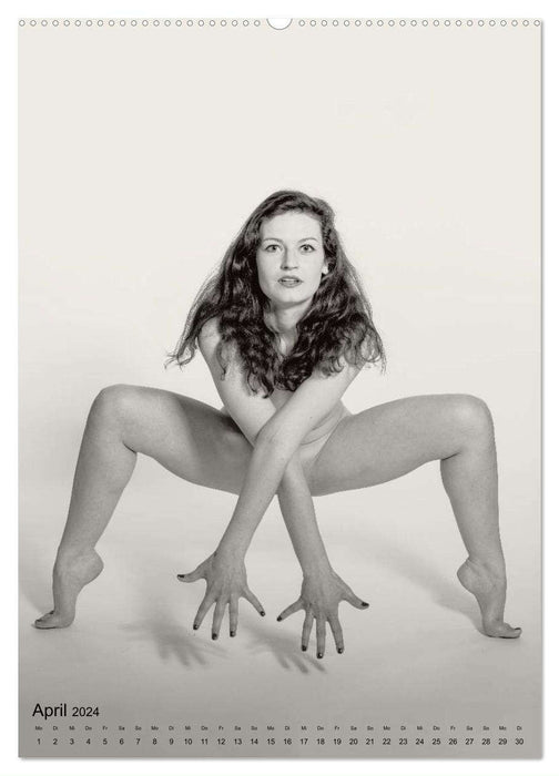 Acrobatic nude photos (CALVENDO wall calendar 2024) 