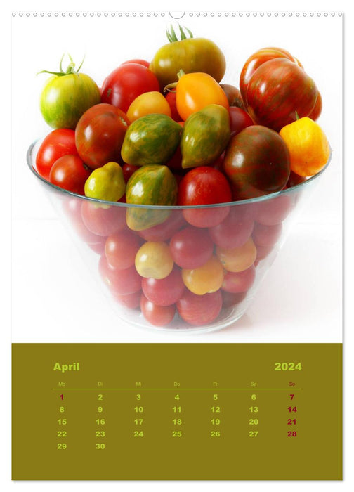 Tomatoes - all organic! (CALVENDO wall calendar 2024) 