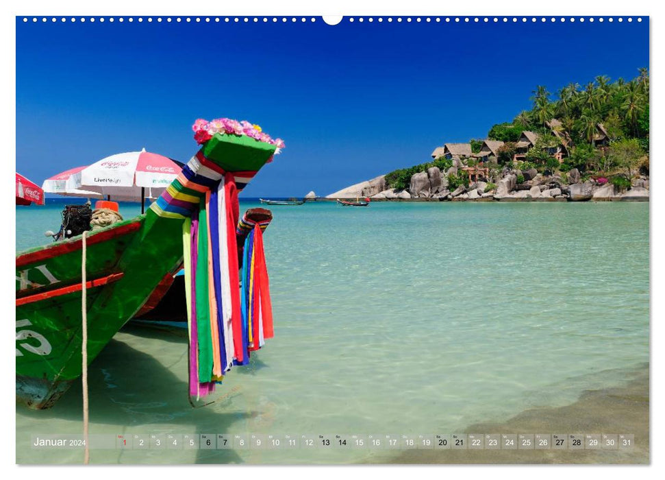 Thailand Christian Heeb (CALVENDO Premium Wandkalender 2024)