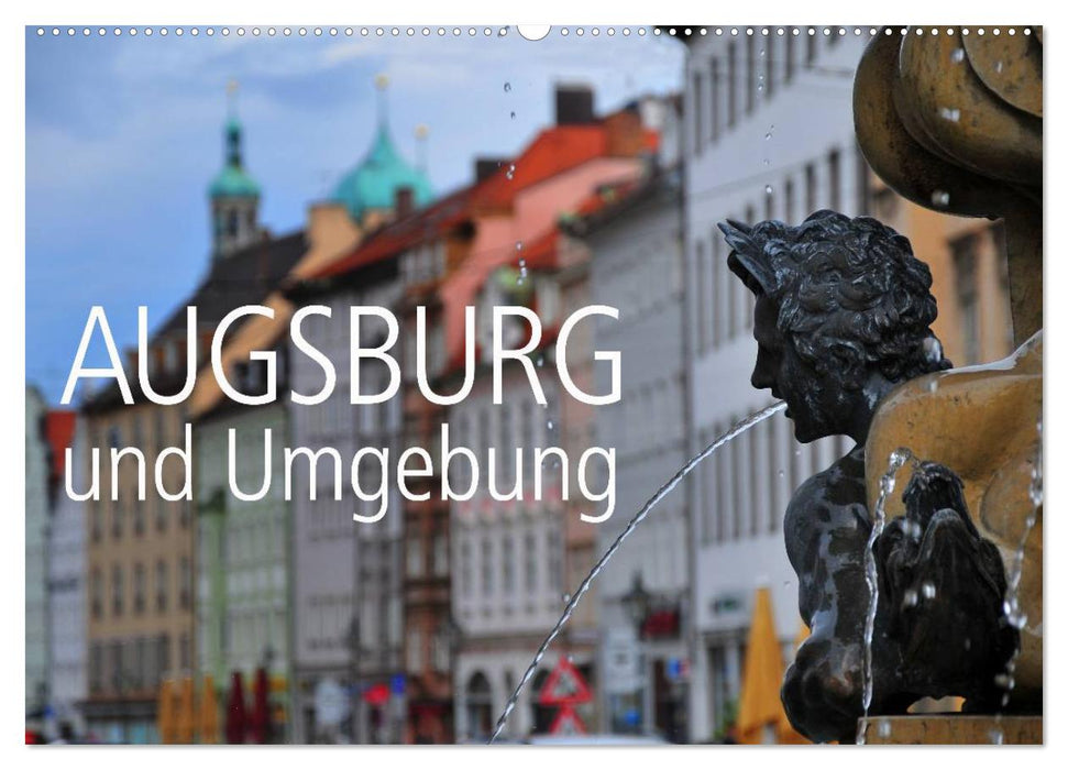 Augsburg and surrounding areas (CALVENDO wall calendar 2024) 