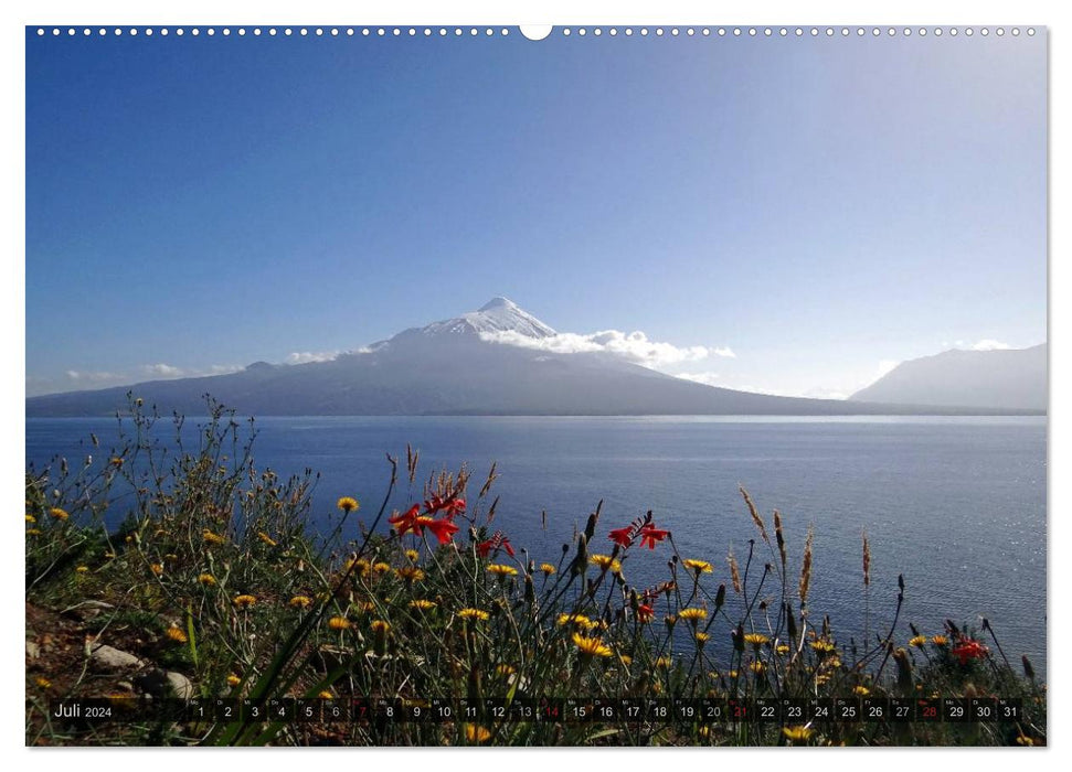 Argentinien und Chile - vom Regenwald bis Feuerland (CALVENDO Premium Wandkalender 2024)