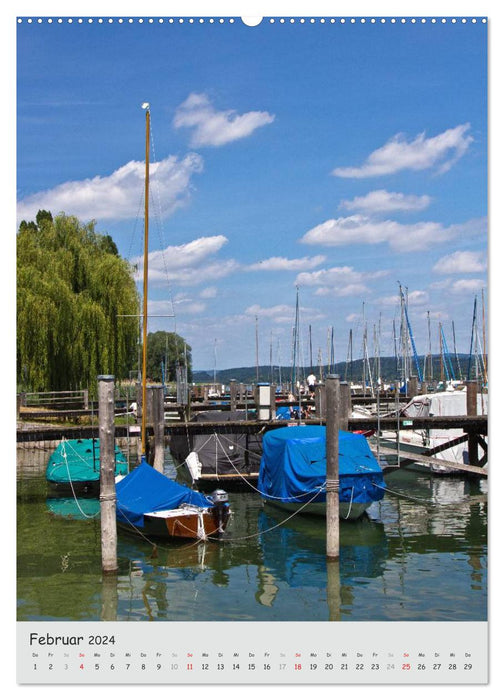 Île de Reichenau – Île aux légumes dans le lac de Constance (Calendrier mural CALVENDO Premium 2024) 