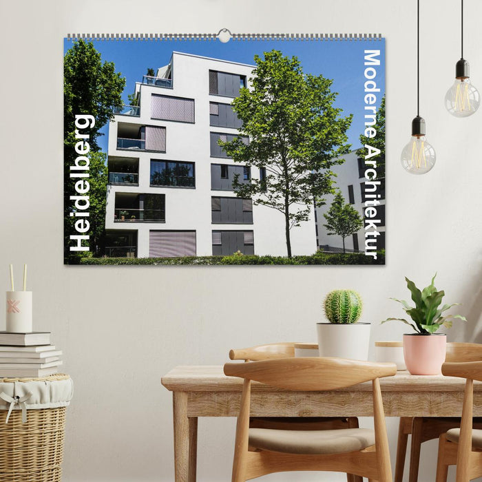 Heidelberg 2024 – Architecture moderne (Calendrier mural CALVENDO 2024) 